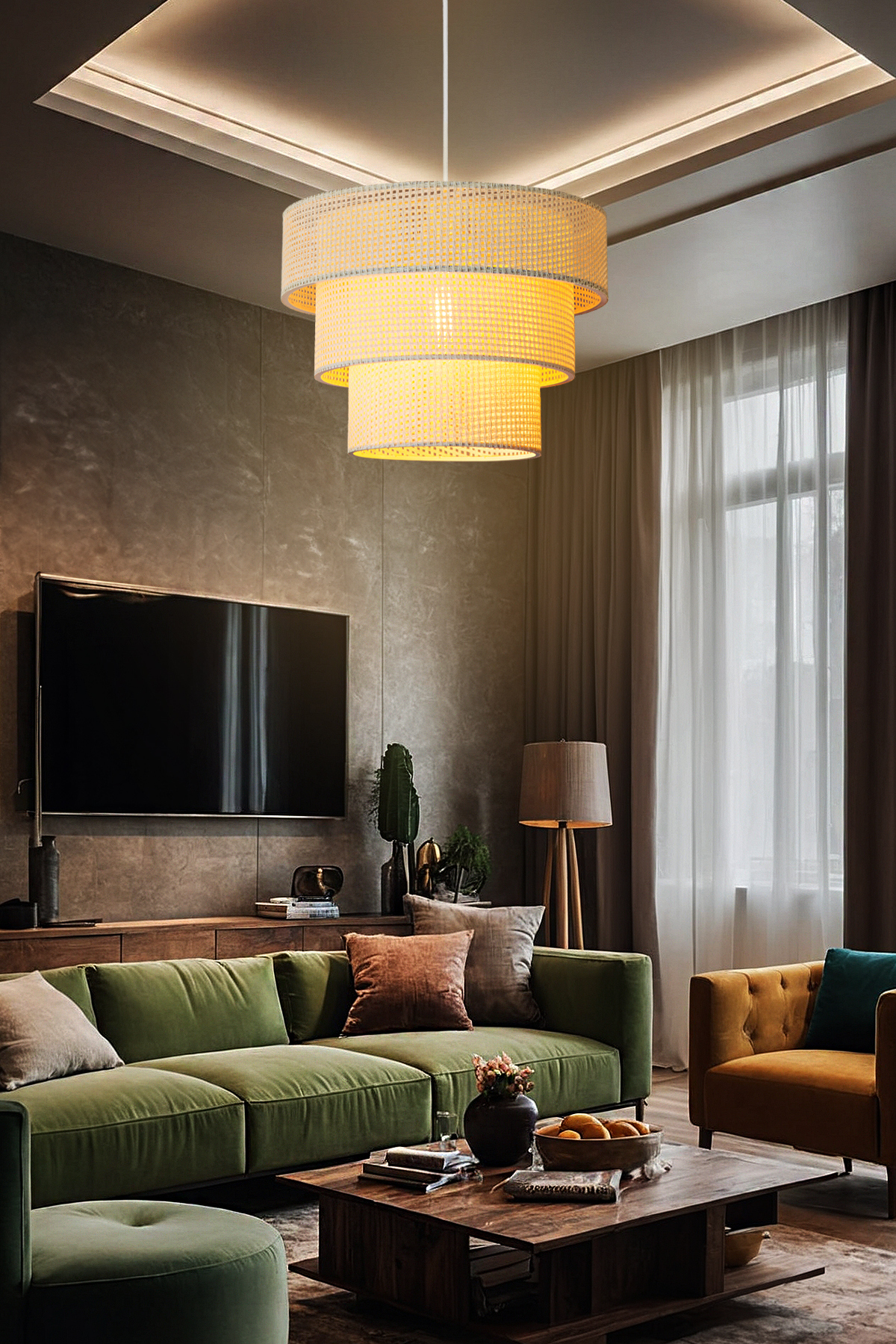 MDL.5235 - Roso Beyaz Hasır Desen